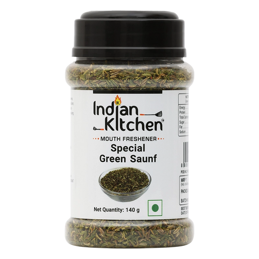 Indian Kitchen Special Green Saunf 140g - Indian Kitchen 