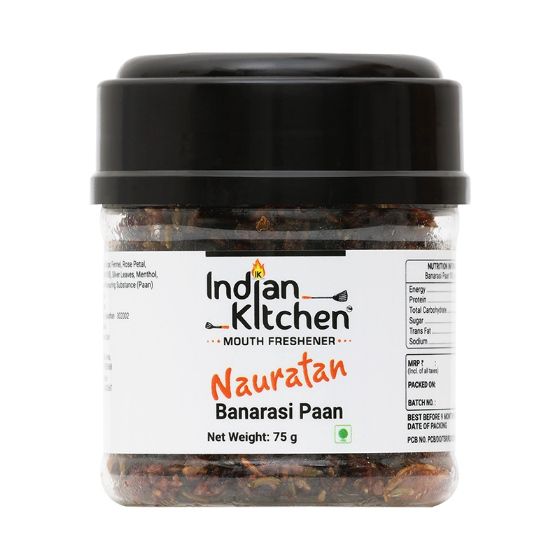 Indian Kitchen Navratan Banarasi Paan 75g (Pack of 2) - Indian Kitchen 